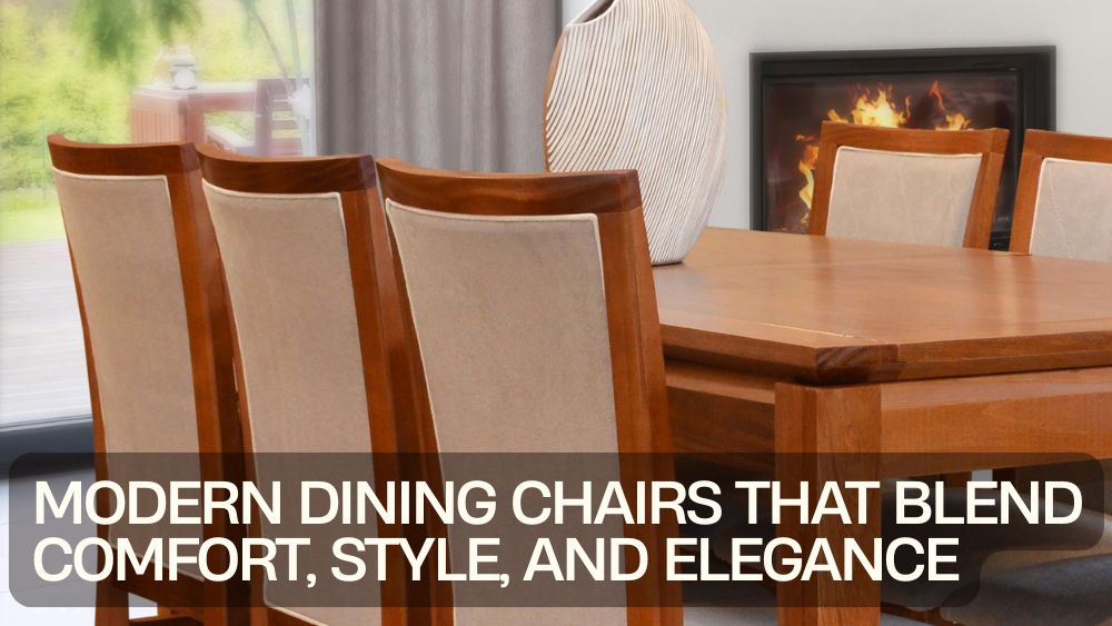 Modern Dining Chairs That Blend Comfort, Style, and Elegance
