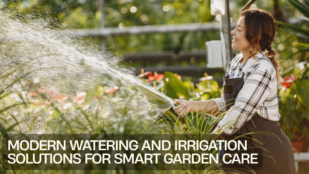 Modern Watering and Irrigation Solutions for Smart Garden Care
