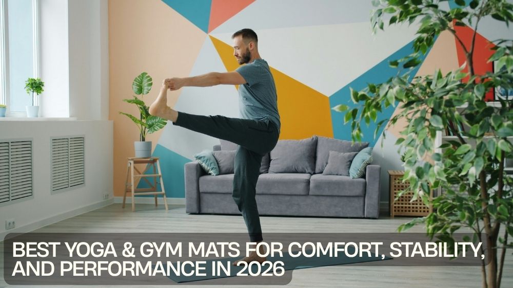 Best Yoga & Gym Mats for Comfort, Stability, and Performance in 2026