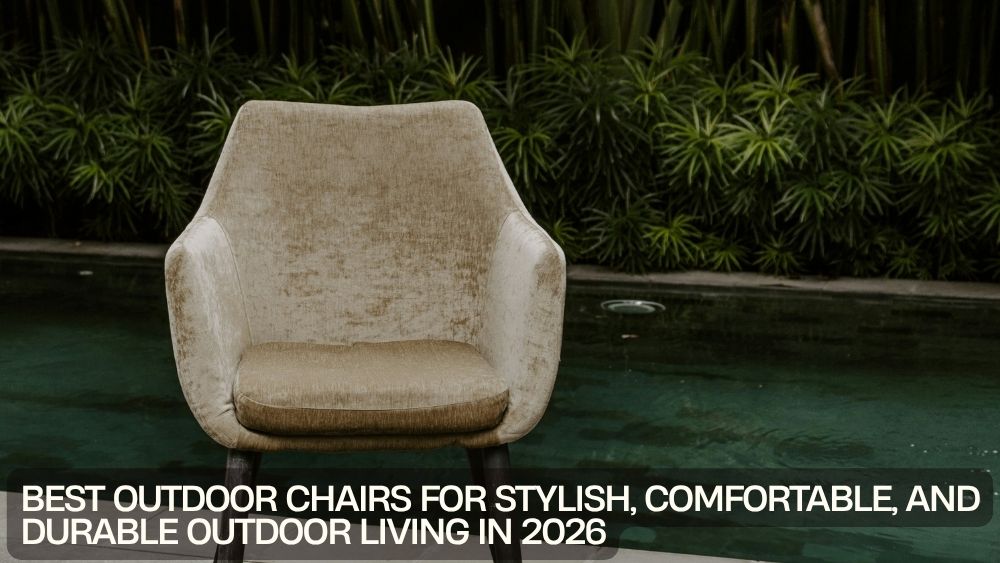 Best Outdoor Chairs for Stylish, Comfortable, and Durable Outdoor Living in 2026