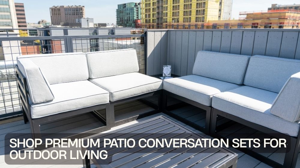 Shop Premium Patio Conversation Sets for Outdoor Living