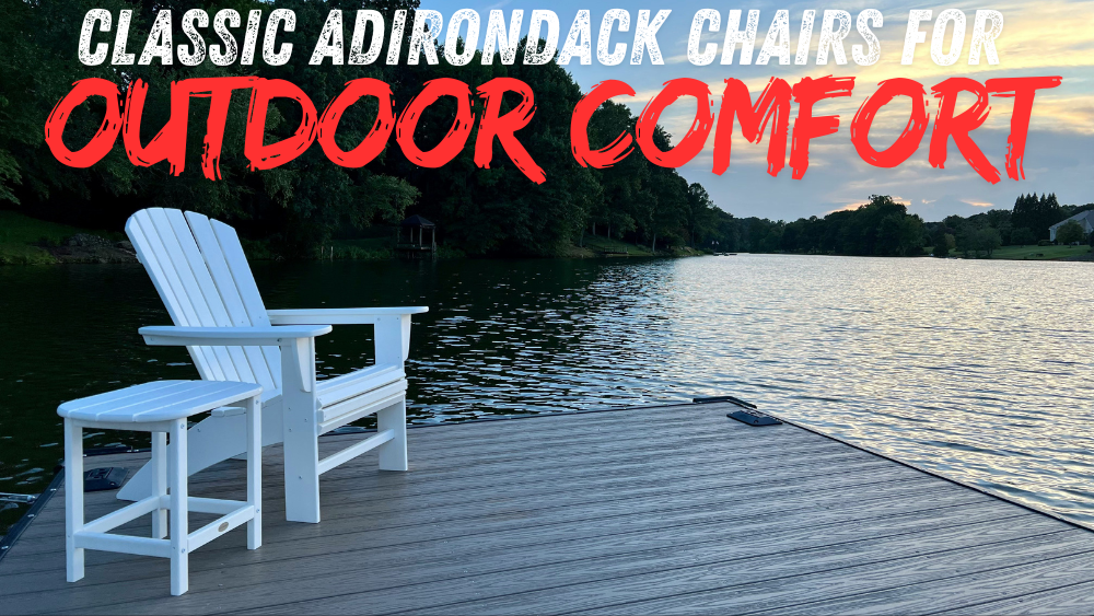 Classic Adirondack Chairs for Outdoor Comfort