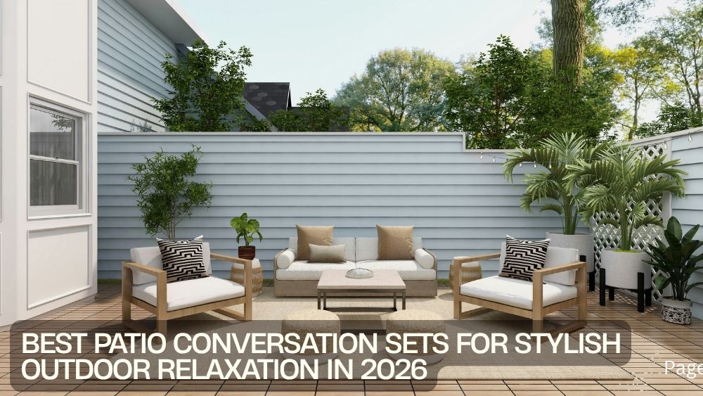 Best Patio Conversation Sets for Stylish Outdoor Relaxation in 2026