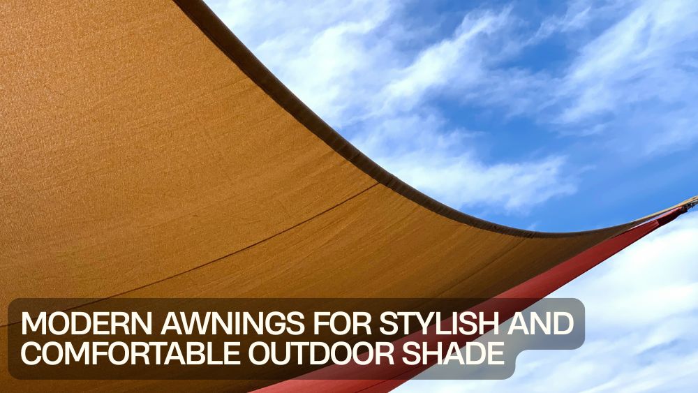 Modern Awnings for Stylish and Comfortable Outdoor Shade