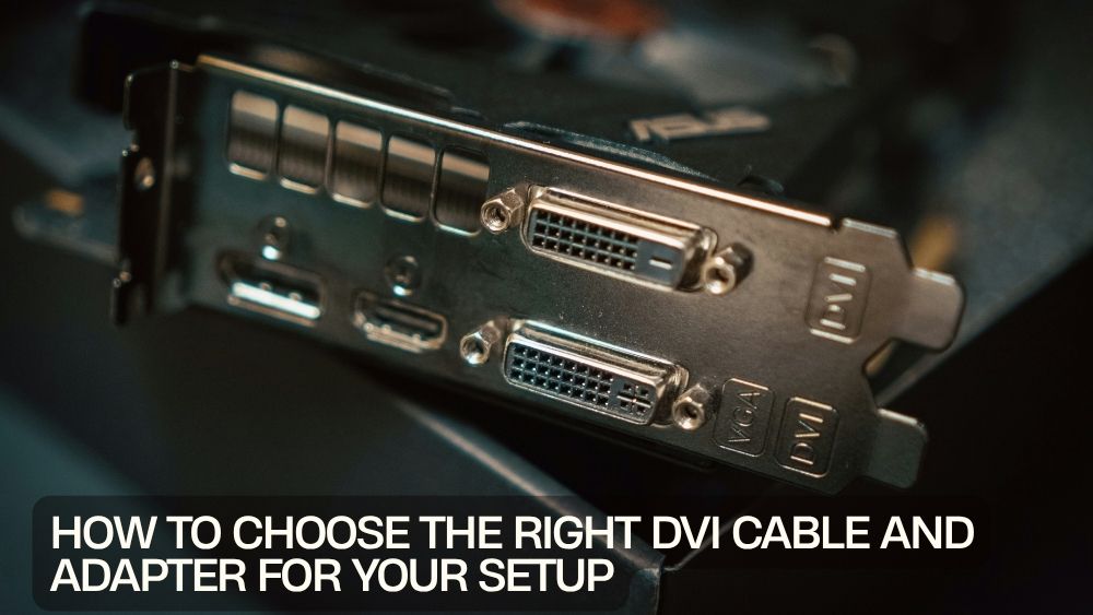 How to Choose the Right DVI Cable and Adapter for Your Setup