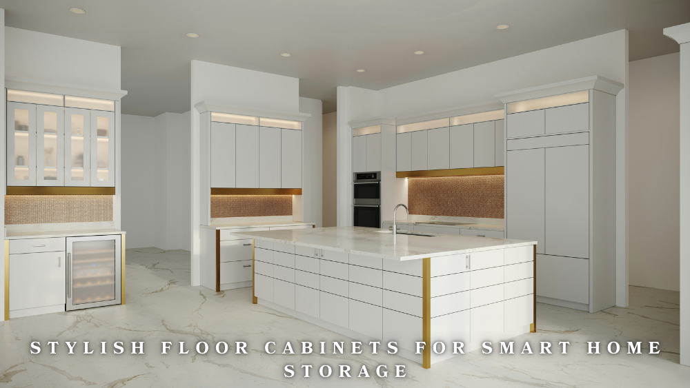 Stylish Floor Cabinets for Smart Home Storage