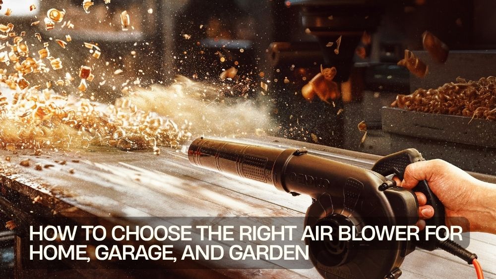 How to Choose the Right Air Blower for Home, Garage, and Garden