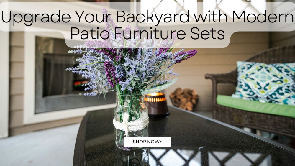 Upgrade Your Backyard with Modern Patio Furniture Sets