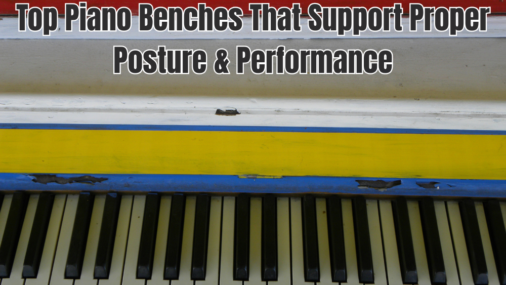 Top Piano Benches That Support Proper Posture & Performance