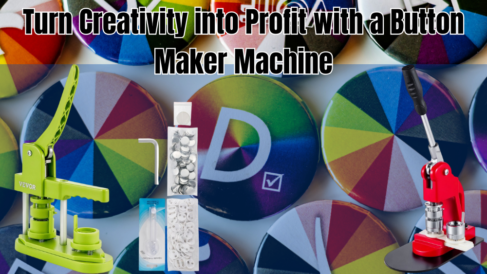 Turn Creativity into Profit with a Button Maker Machine