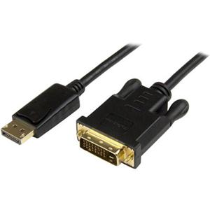 DisplayPort to DVI Converter Cable - DP to DVI Adapter - 3ft - 1920x1200