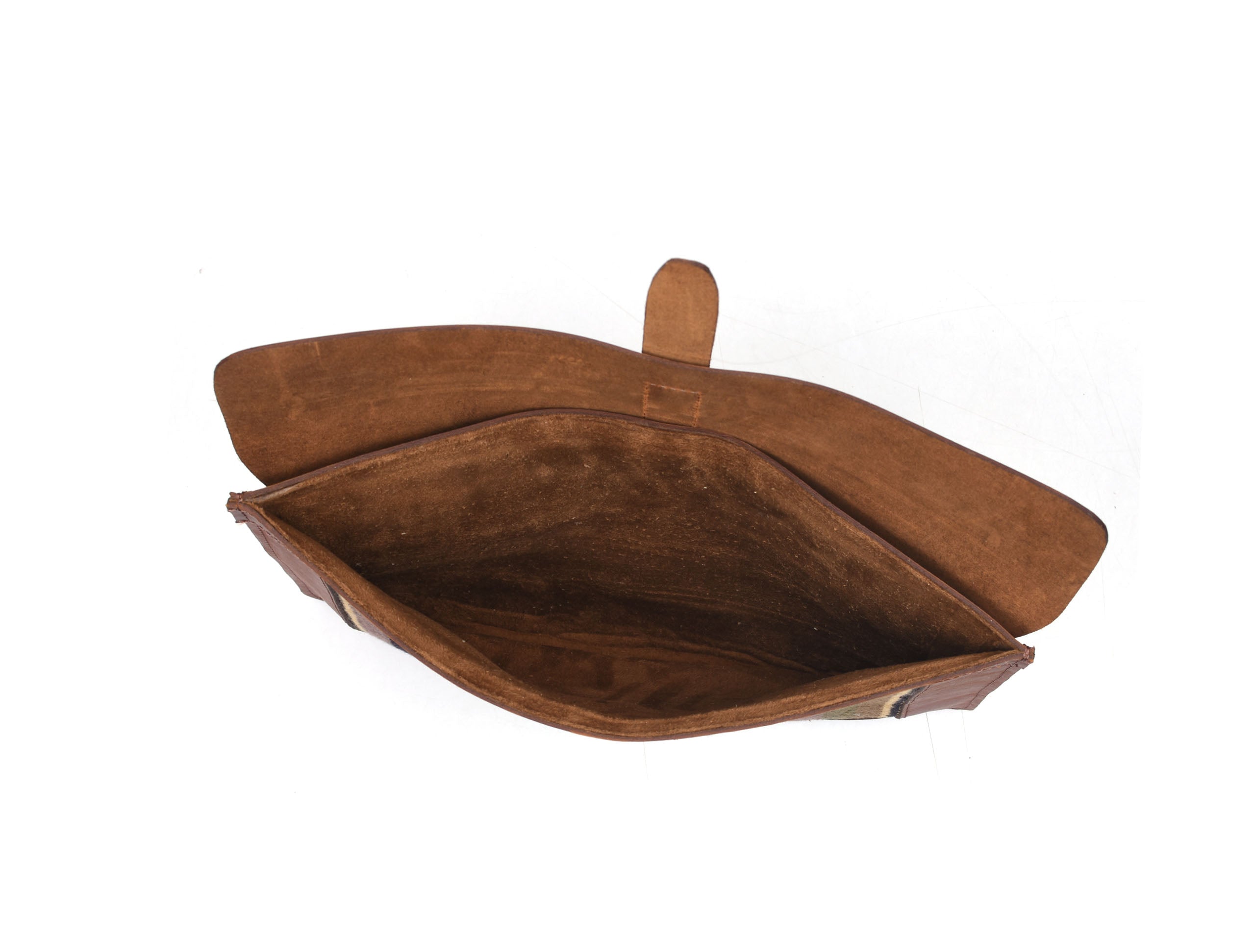 Vintage bohemian Leather Mac Book Sleeve