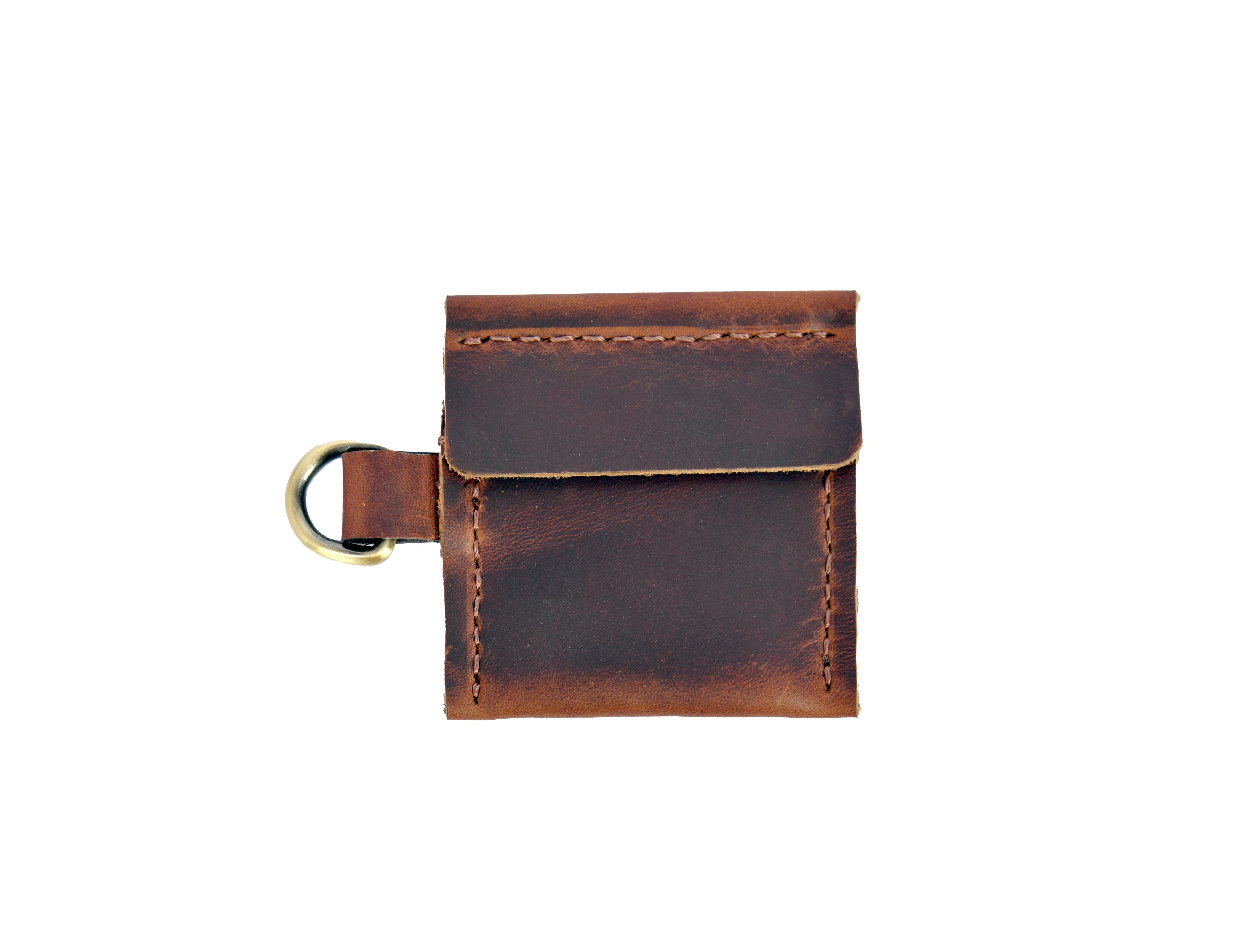 Tolredo Handcrafted Leather Ring Case – Midnight Noir