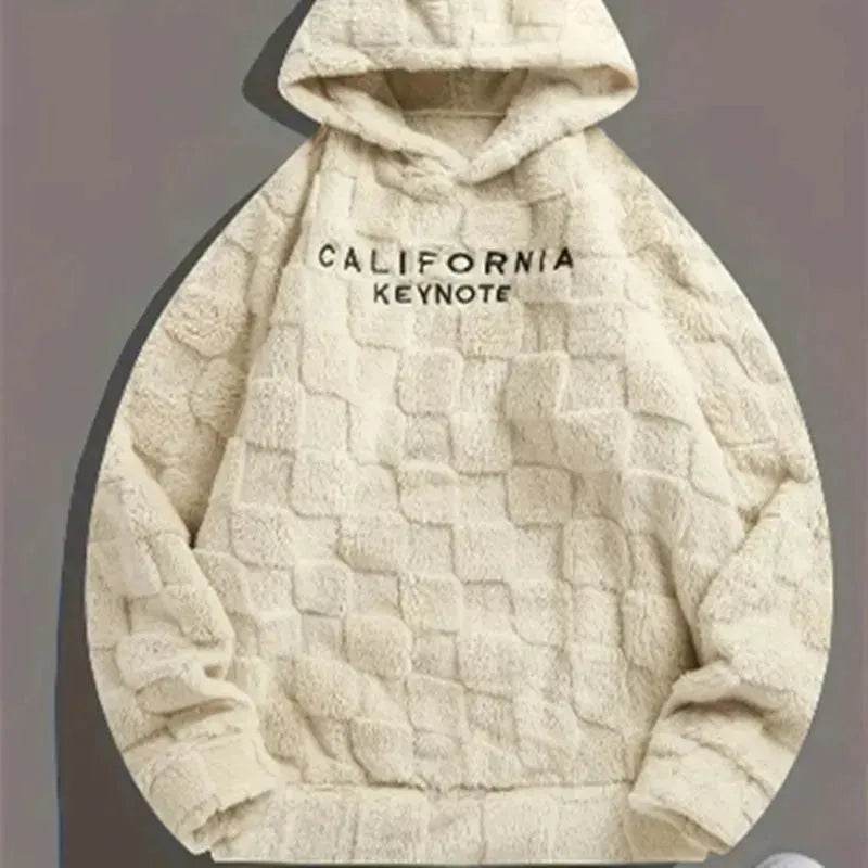 Autumn Winter Fleece Hoodie Pullover for men and women