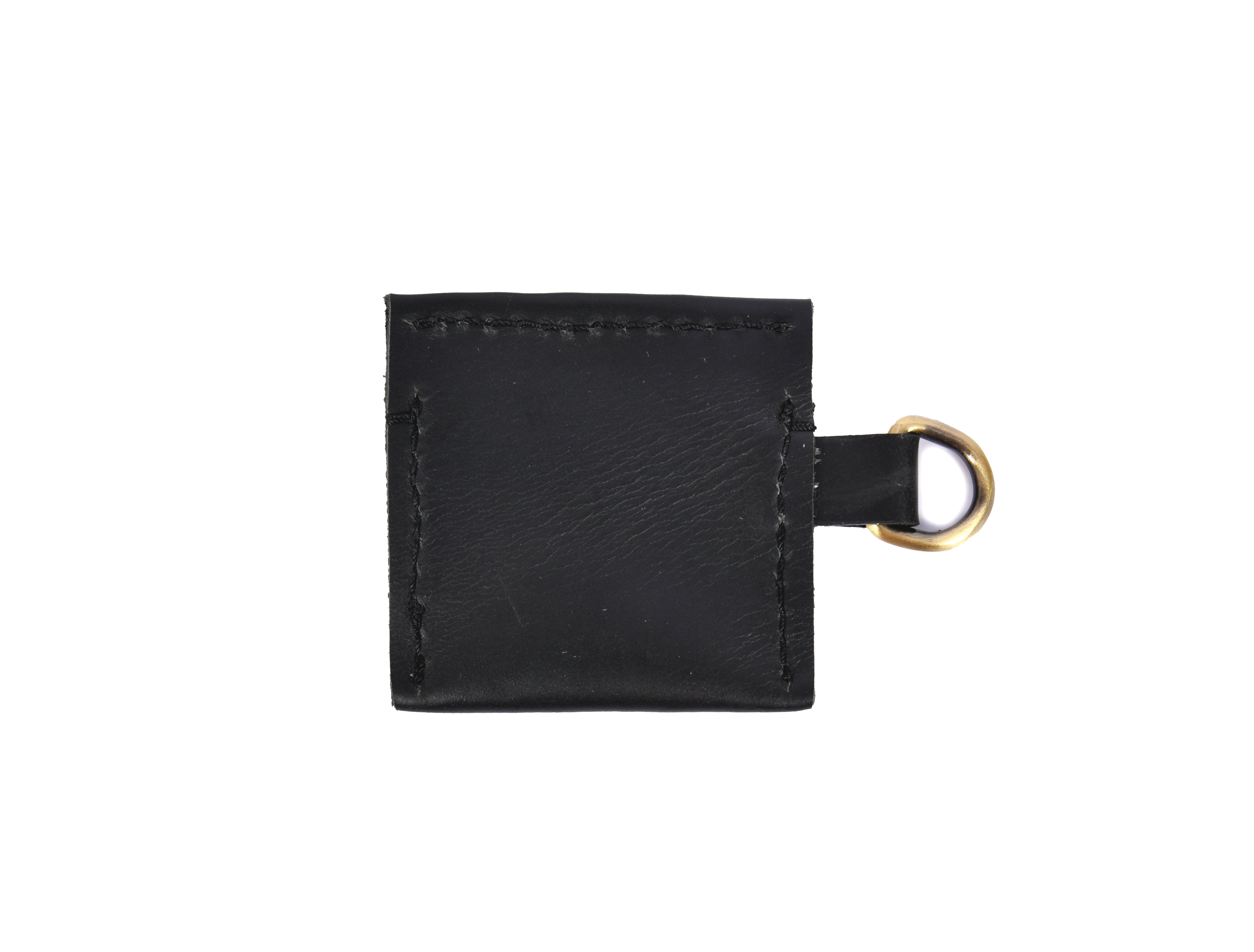 Tolredo Handcrafted Leather Ring Case – Midnight Noir