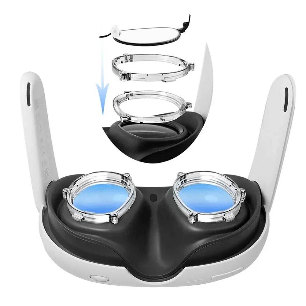 Meta Quest3 Anti-blue Light Magnetic Frame and Lens