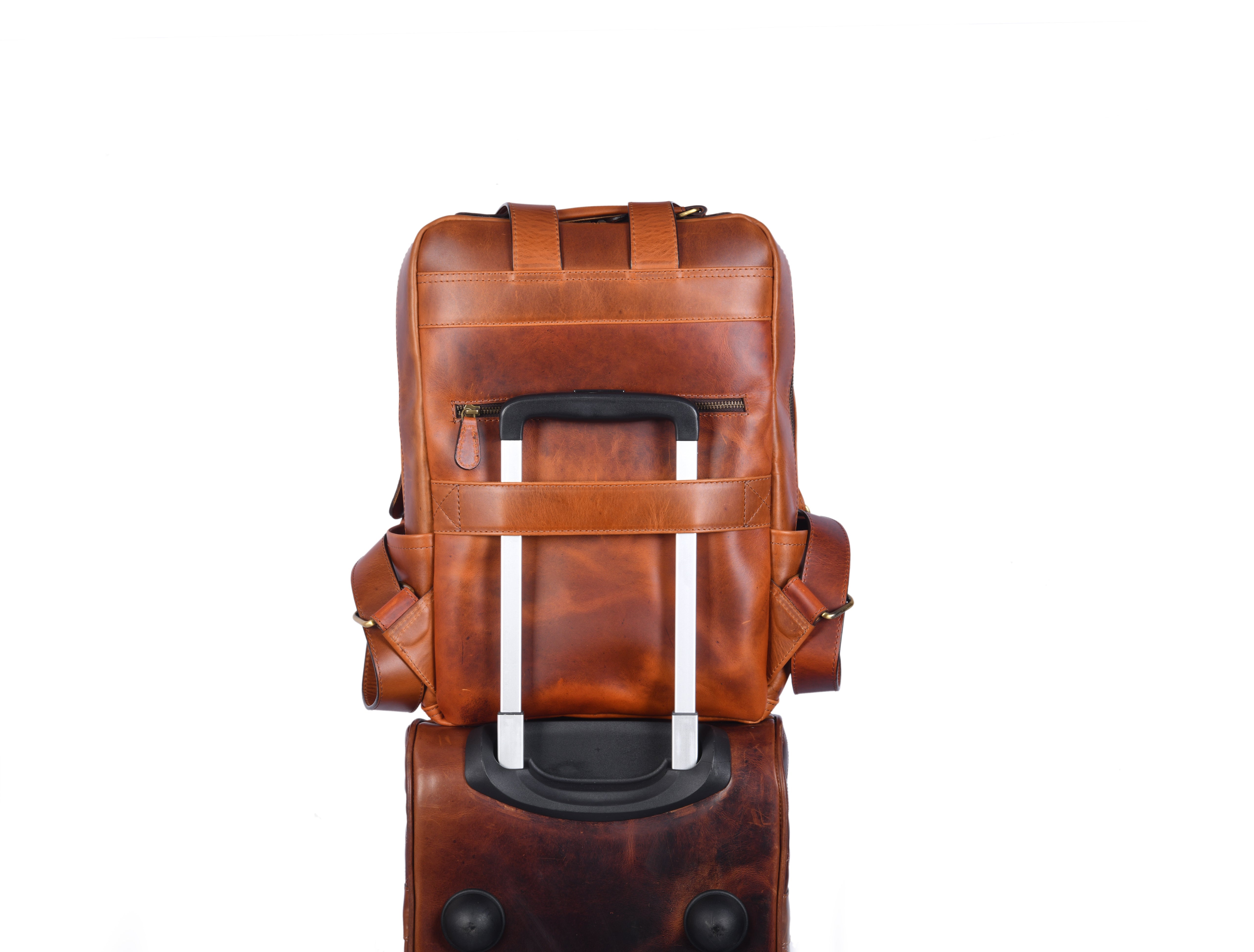 Tolredo Hudson Leather Backpack – Durable & Stylish Carry