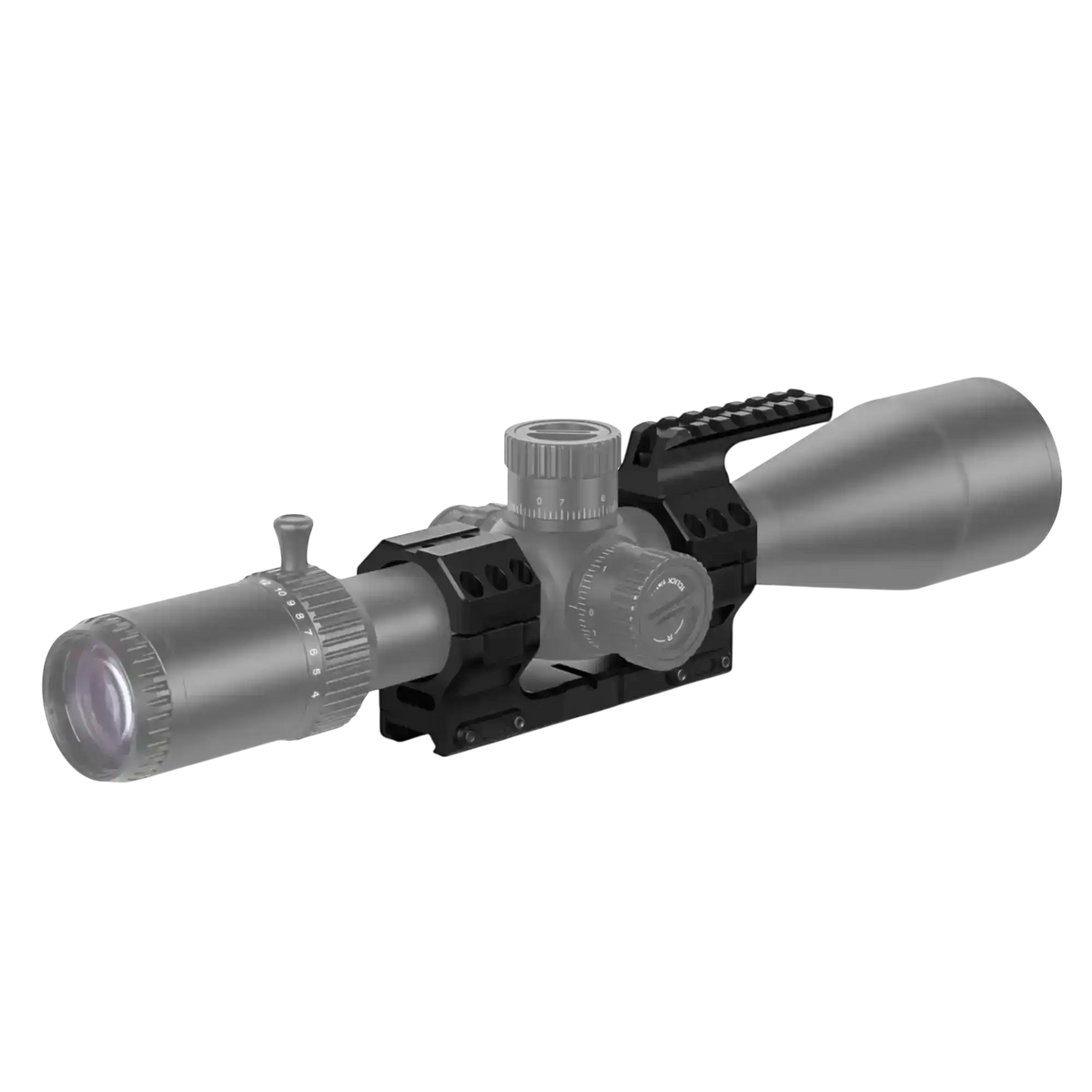 SNIPA™ NorthLine 34 – 34mm Tactical Precision Mount with Integrated Level & Top Picatinny Rail