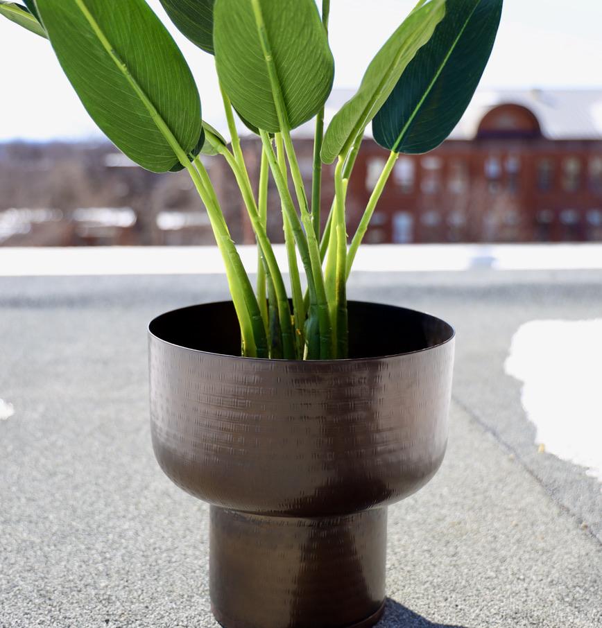 Lupe - Copper Mid-Century Mushroom Planter (Multiple Sizes)