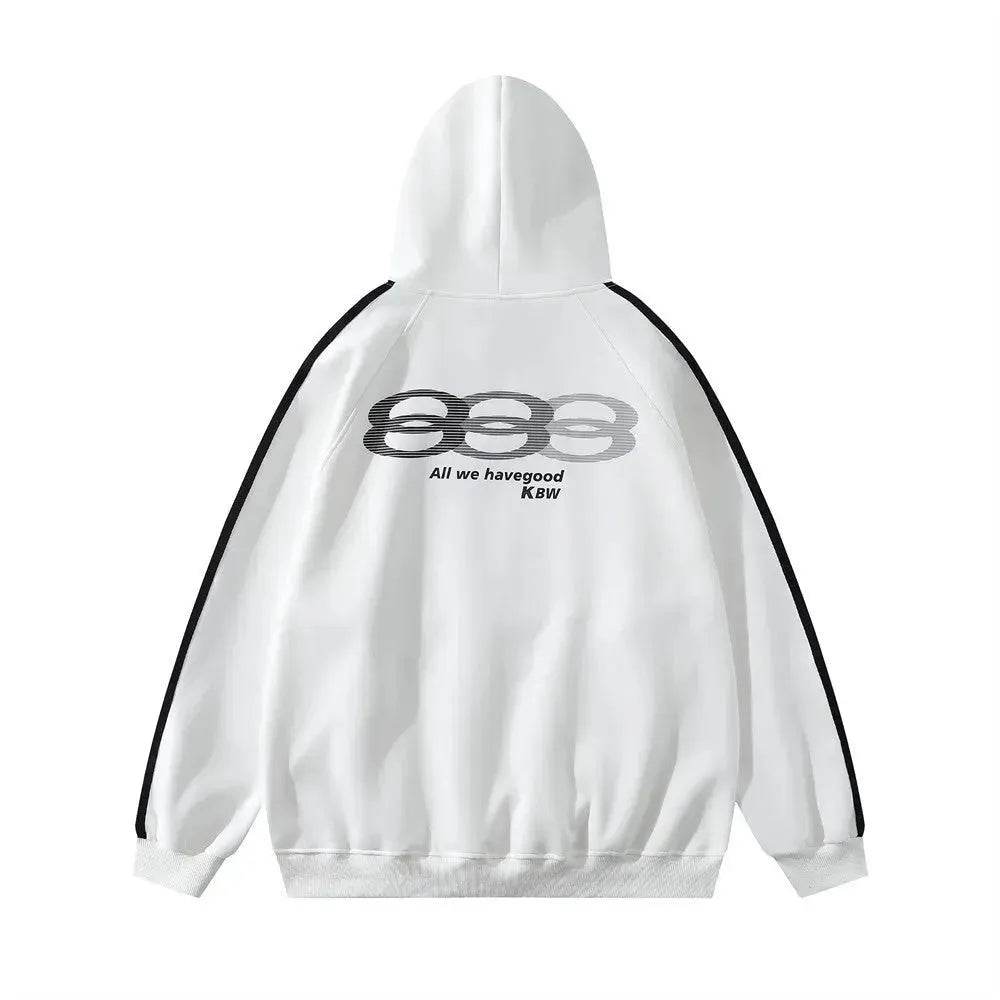 America Street Fall Hoodie Sweatshirt Pullover Unisex