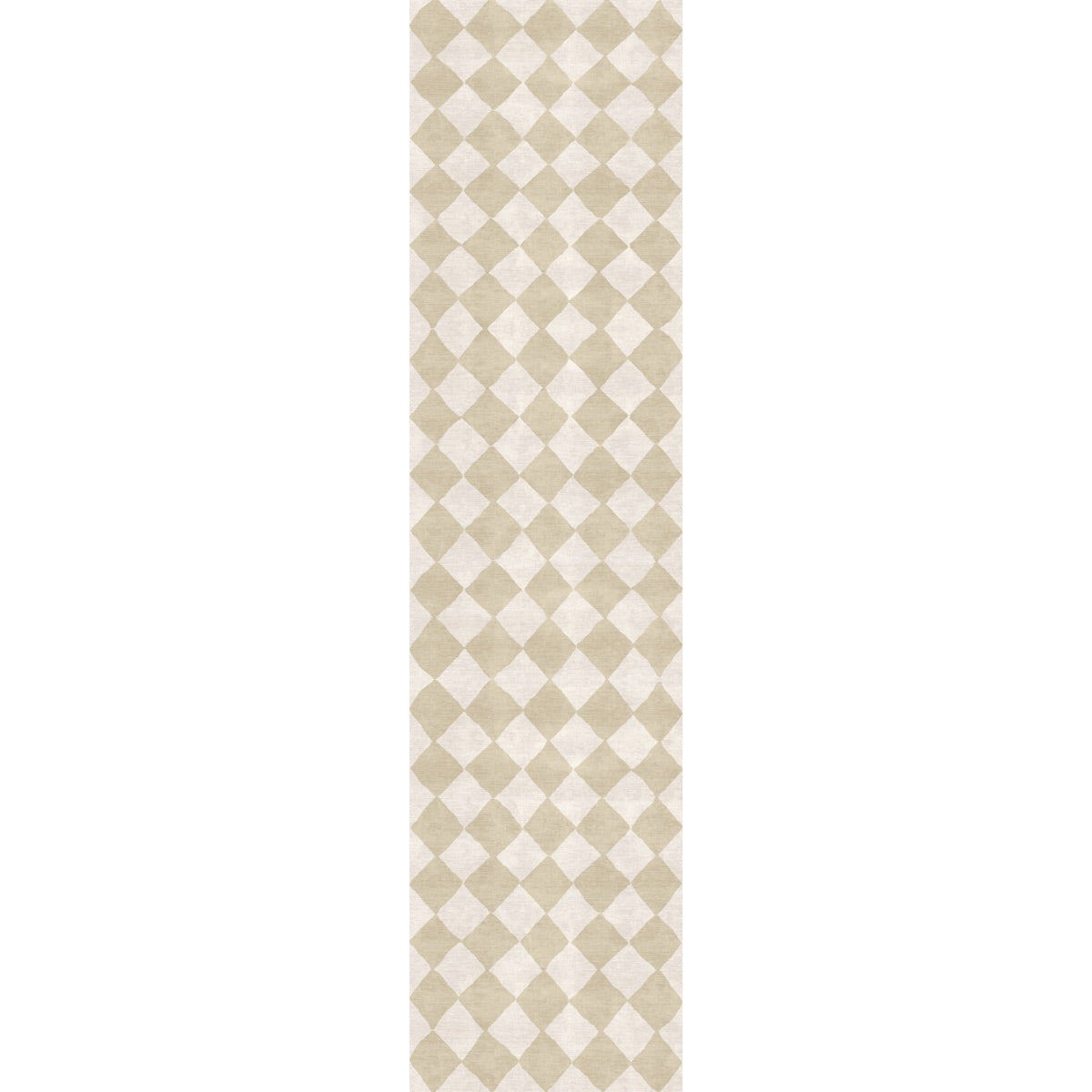 Trestres Checkered Natural & Ivory Rug