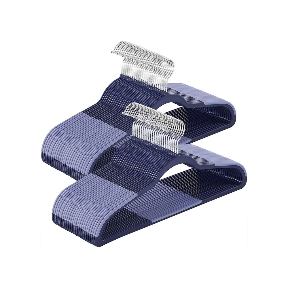 SONGMICS Pack of 50 Plastic Coat Hangers