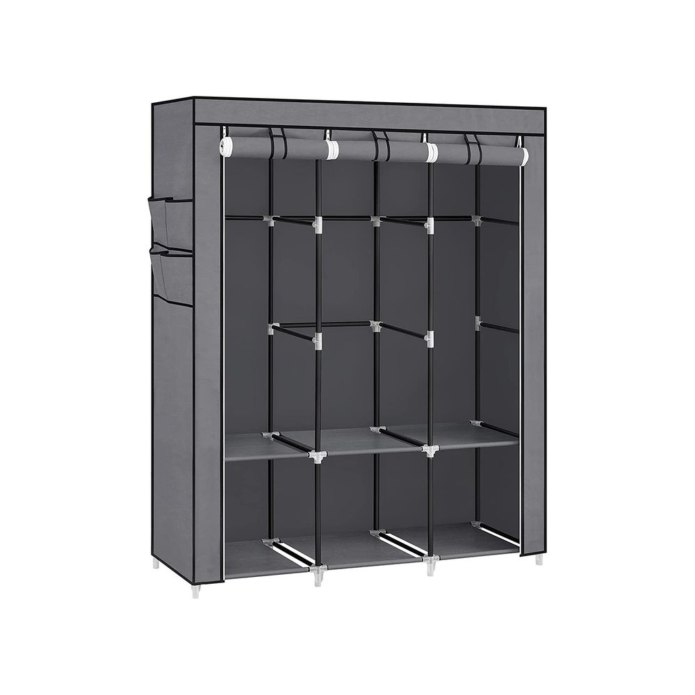 SONGMICS Wardrobe Closet Organizer with Cover