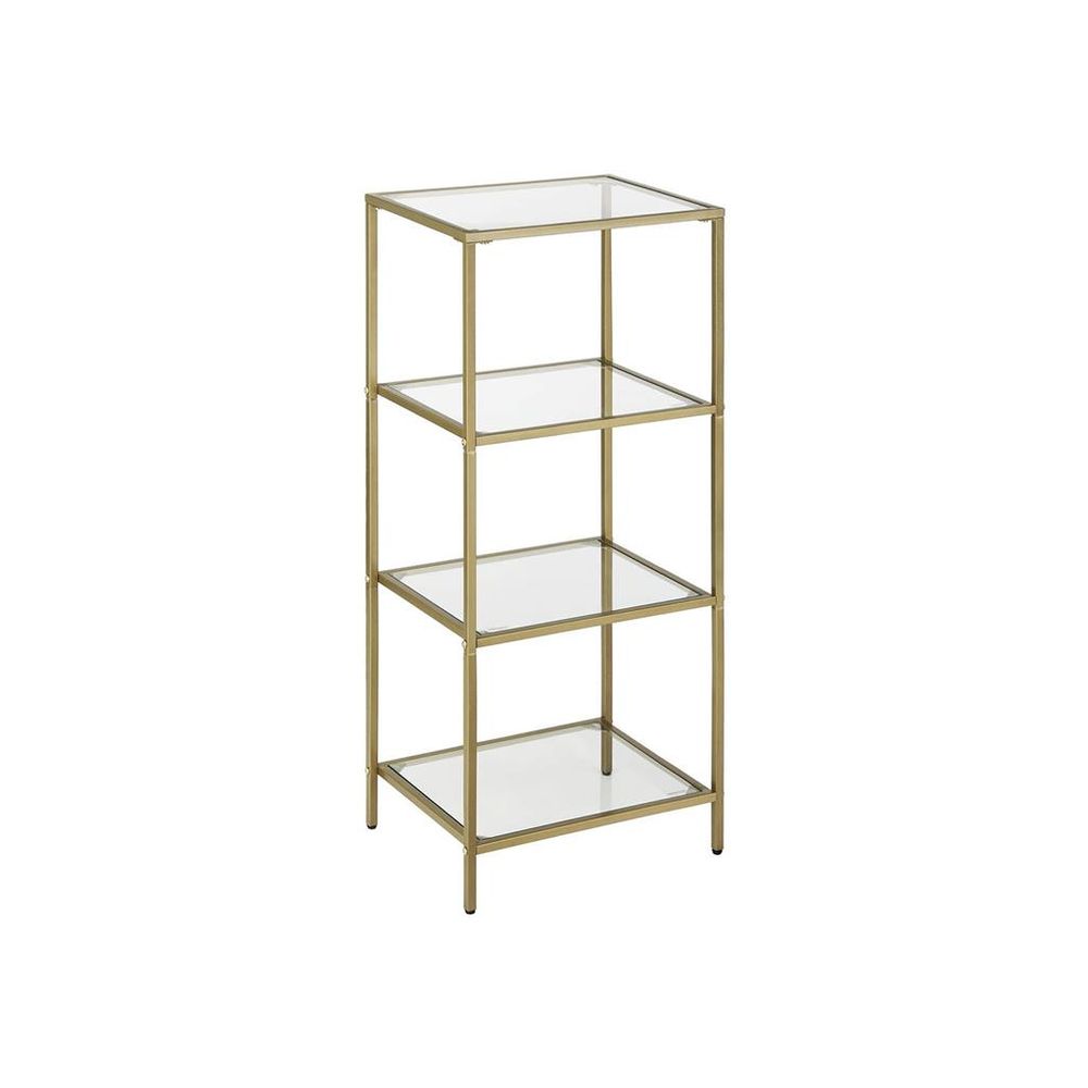 VASAGLE Bookcase, Slim Shelving Unit