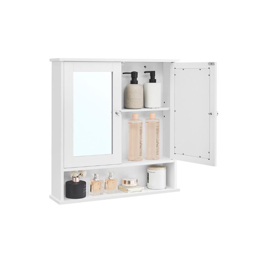 VASAGLE Bathroom Cabinet with Mirror