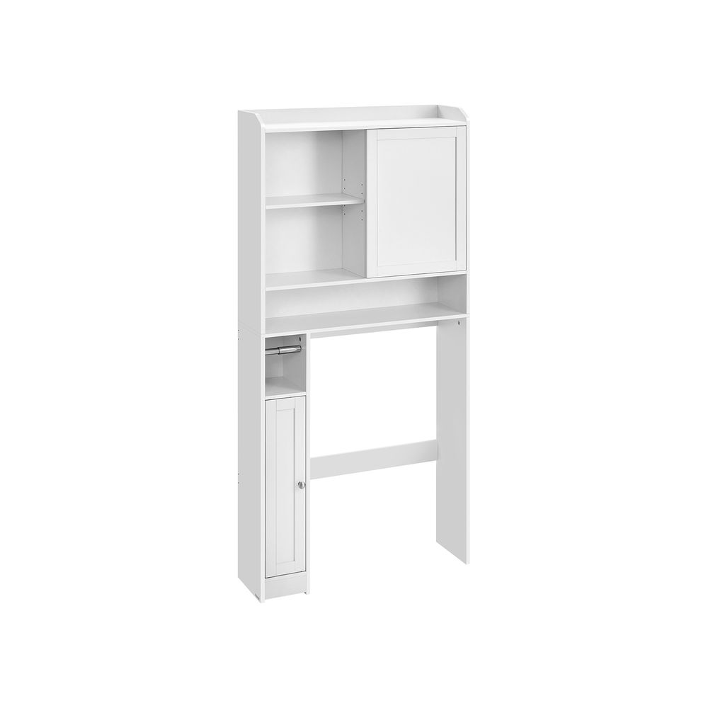 VASAGLE Over the Toilet Storage Shelf with Sliding Door