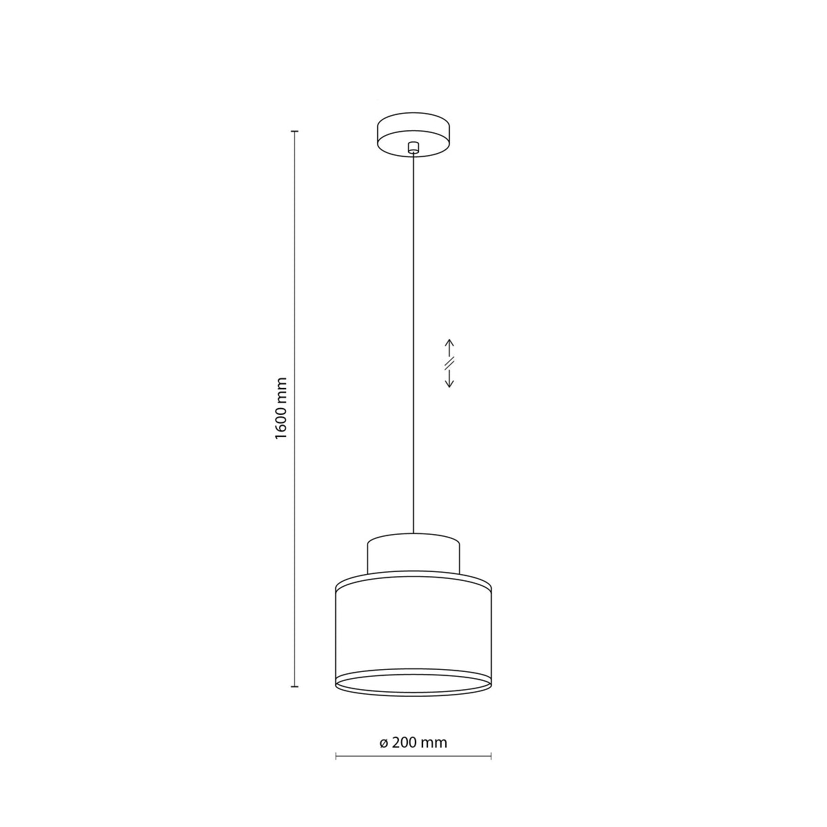 Duo White Jute Scandinavian Pendant Ceiling Light for Kitchen Island, Dining Room & Natural Interiors
