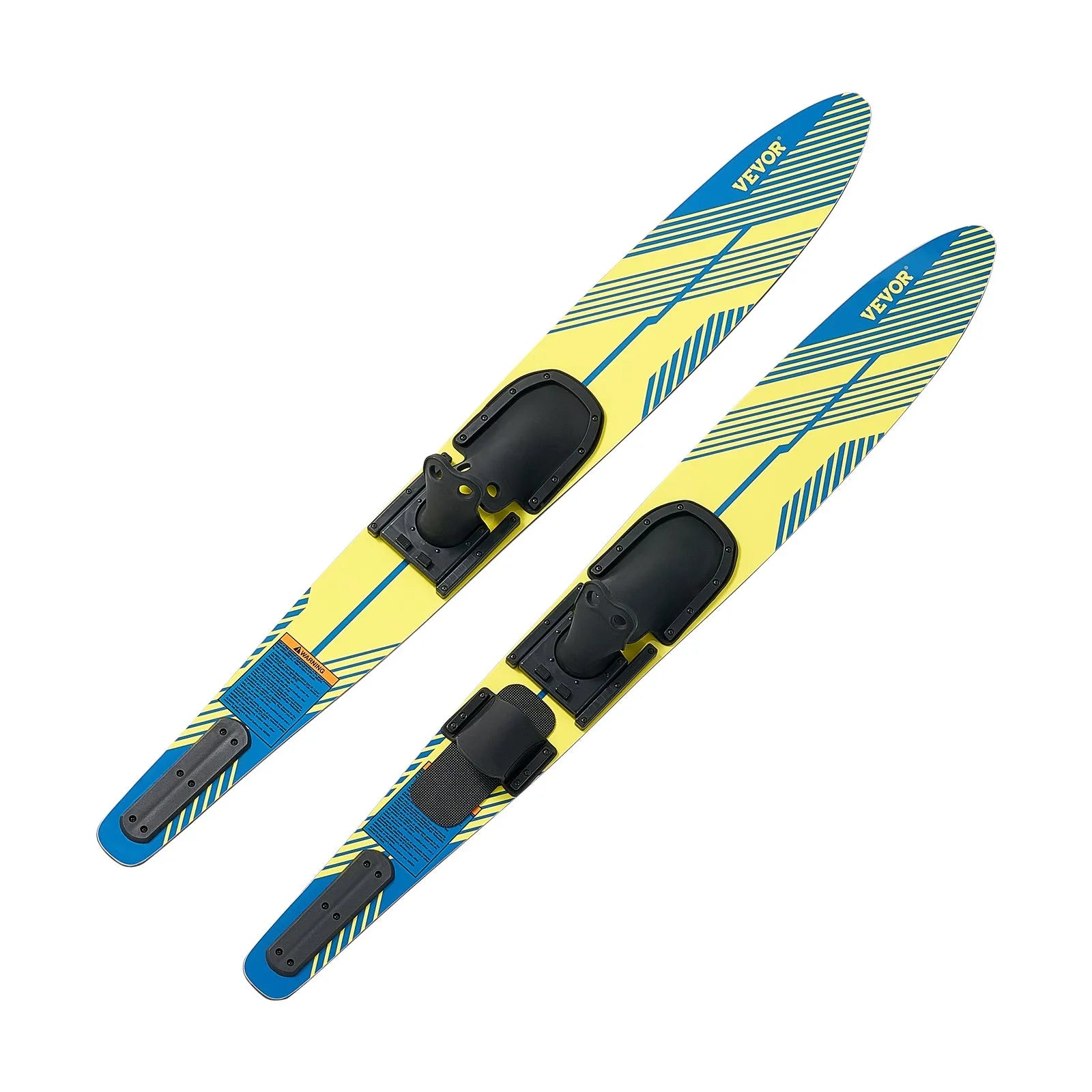 VEVOR 59-inch Water Skis Combo Adults Water Skis with X-7 Adjustable Bindings