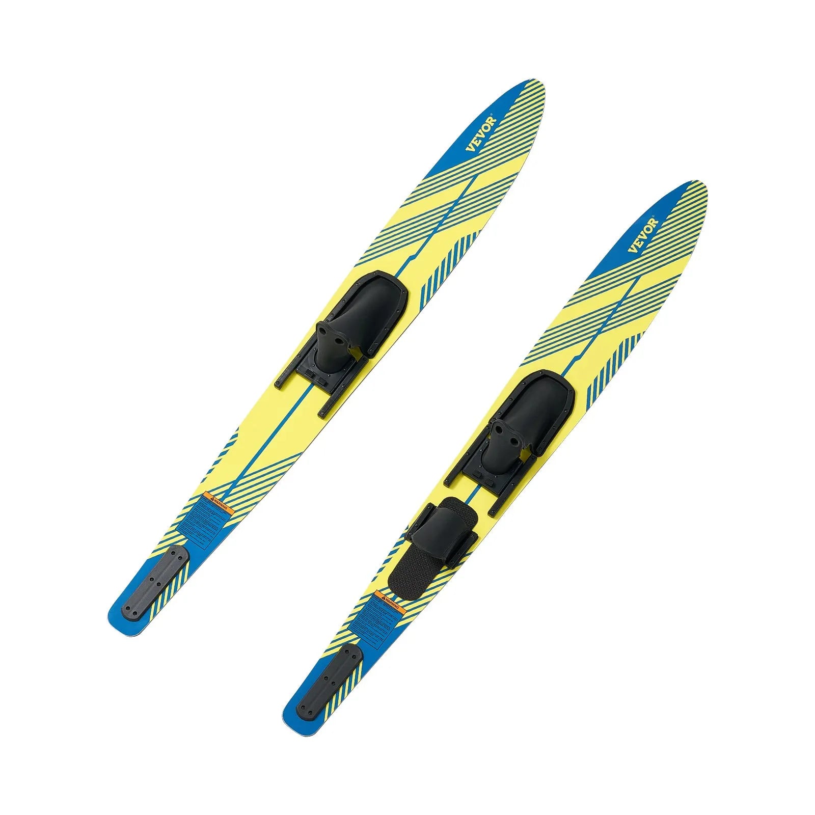 VEVOR 67-inch Water Skis Combo Adults Water Skis with X-9 Adjustable Bindings