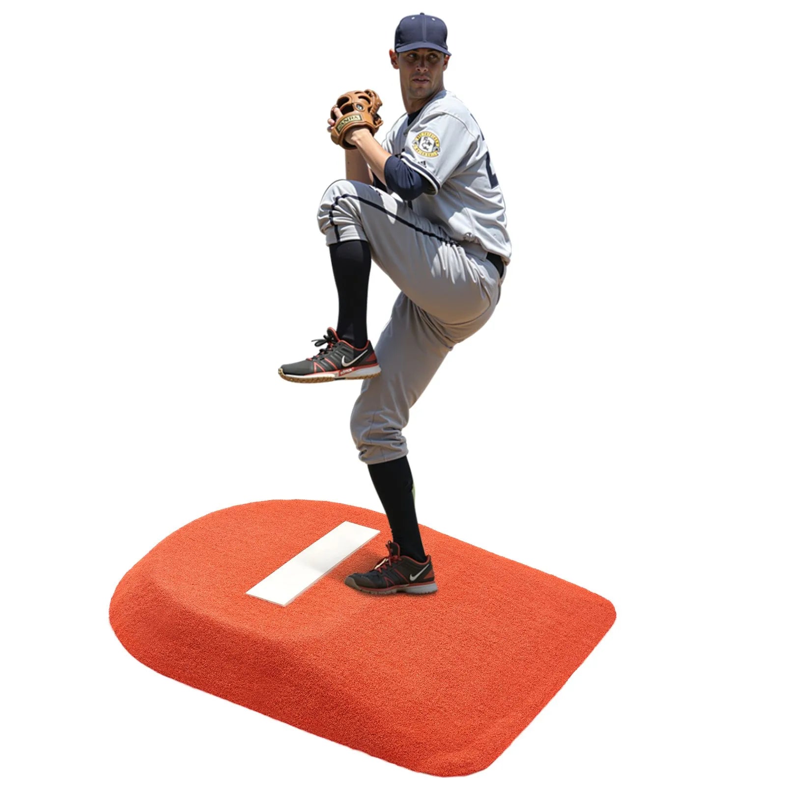 VEVOR 42 in Pitching Mound Portable Pitcher Mound Baseball Softball Training