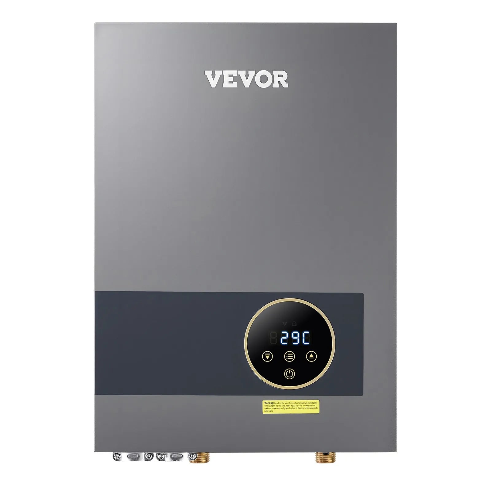 VEVOR 36kW Tankless Electric Water Heater Instant Hot with LCD Child Lock
