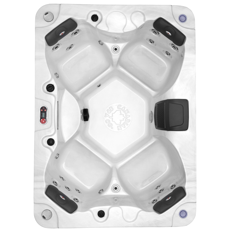 Halifax SF Plug & Play 4-Person Spa | 22 Jets, LED Lighting & Aromatherapy