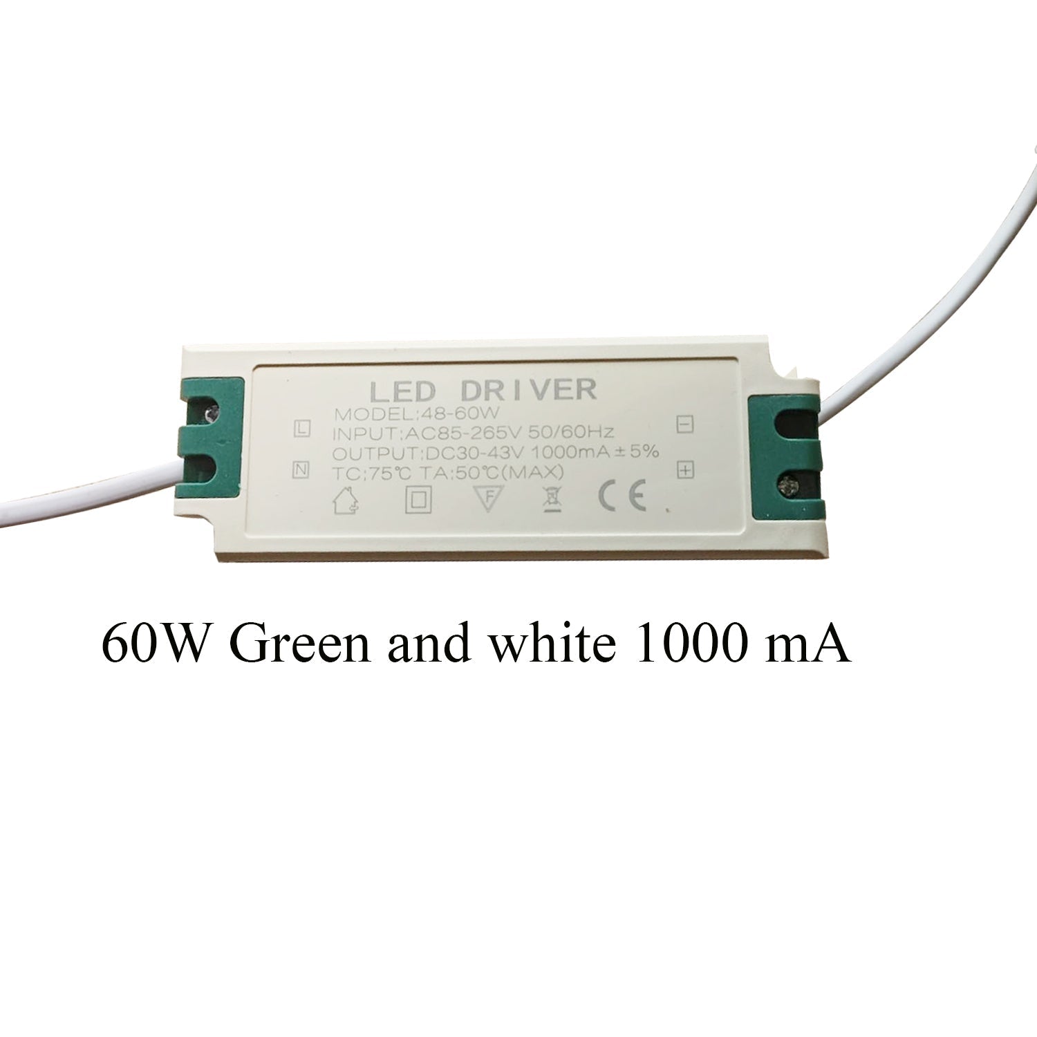 Constant Current 1000mA High Power DC Connector Power Supply LED Ceiling light~1594