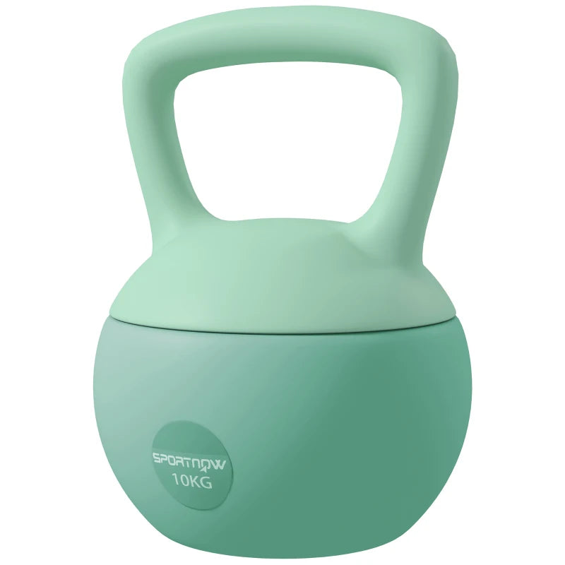 Soozier 22 lb Soft Kettlebell, Sand Filled Weight w/ Grip Handle, Kettlebell Weight for Full Body Workout and Strength Training
