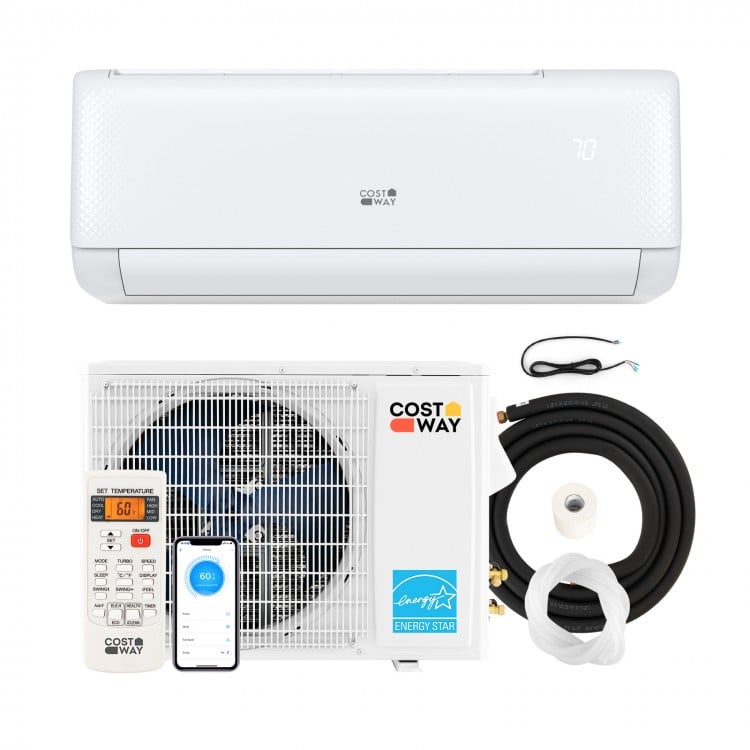 Airtural Series 24000 BTU 21 SEER2 Mini Split Heat Pump Energy Star Certified WiFi Enabled