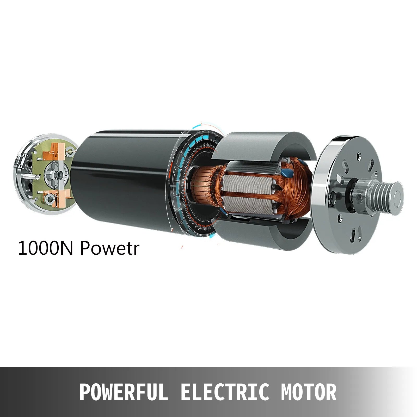 VEVOR Motorized TV Lift Stroke Length 35 Inches Motorized TV Mount Fit for 32-65 Inch TV Lift with Remote Control