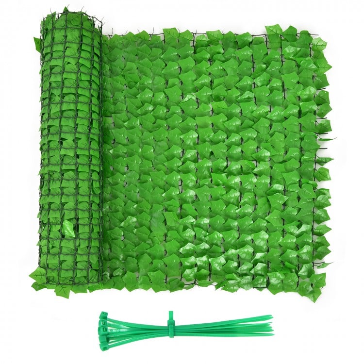 118 x 39 Inch Artificial Ivy Privacy Fence for Fence and Vine Decor