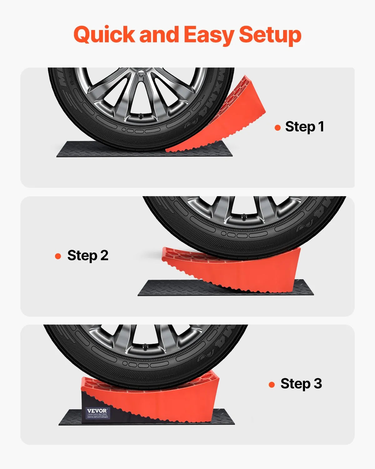 Camper Levelers 2 Packs RV Leveling Blocks 8818.5 lbs 4" Leveling Height