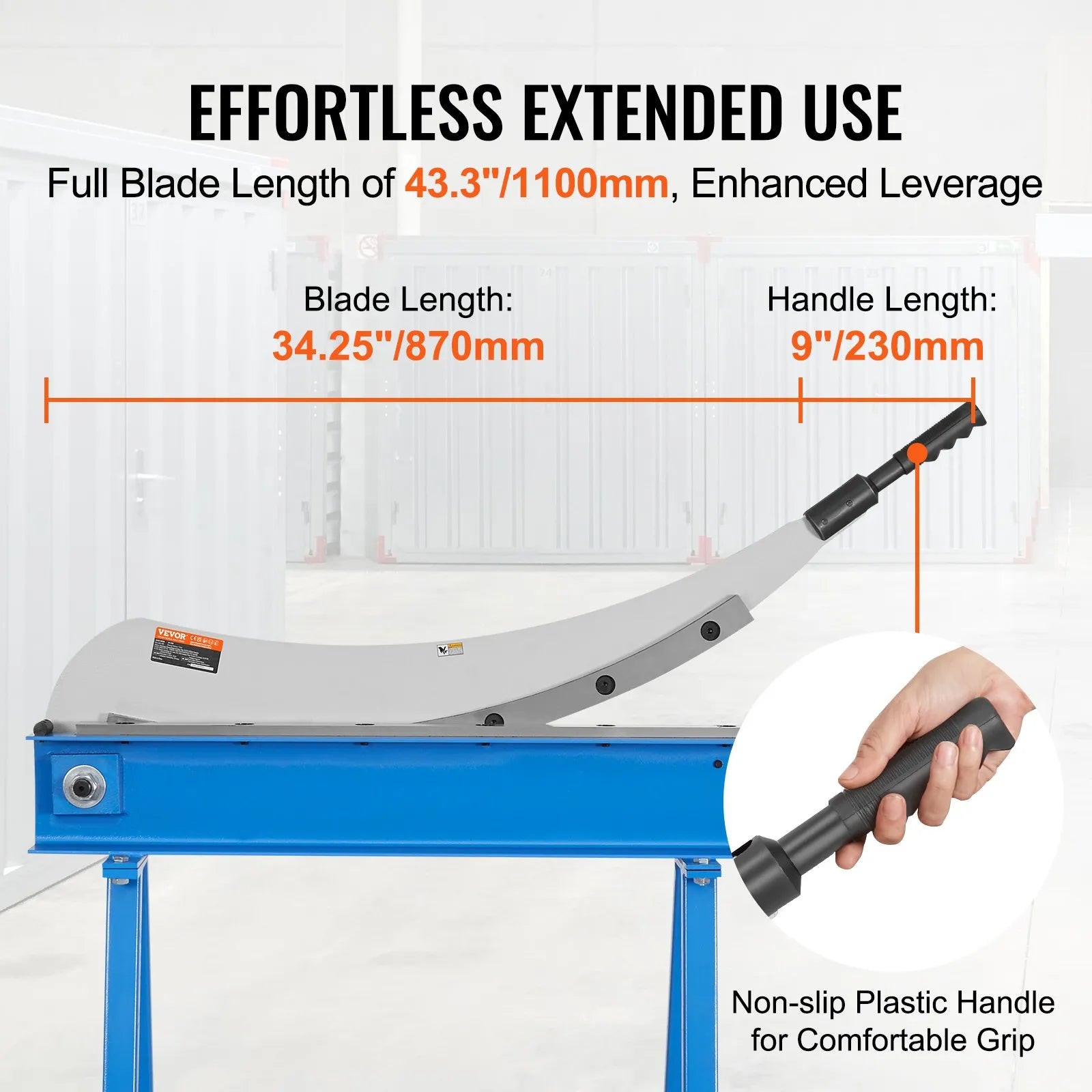 VEVOR 32" Manual Hand Plate Shear for Metal Sheet Processing, Benchtop Cutter with Q235 Material, for Crafts Thick Steel Crafting, Heavy Duty Roll Press Machine for Builders, DIY Enthusiasts