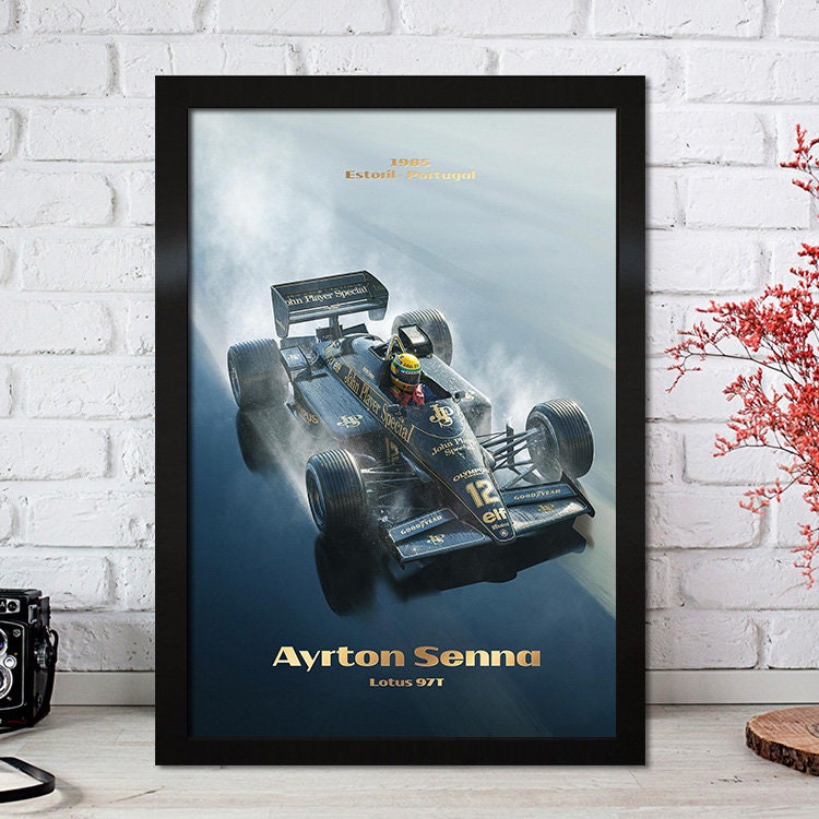 Poster Formel 1 Rennfahrer Legenden Rennwagen I Deko Print ohne Rahmen