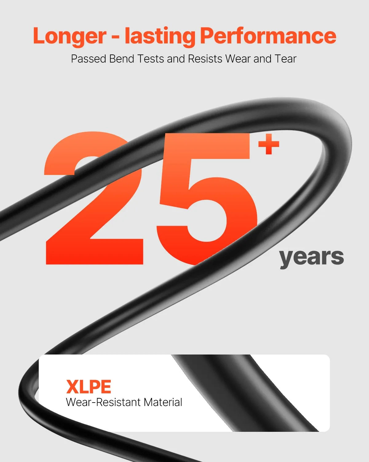 VEVOR 50FT Solar Panel Extension Wire with Female & Male Connectors 10AWG 1 Pair