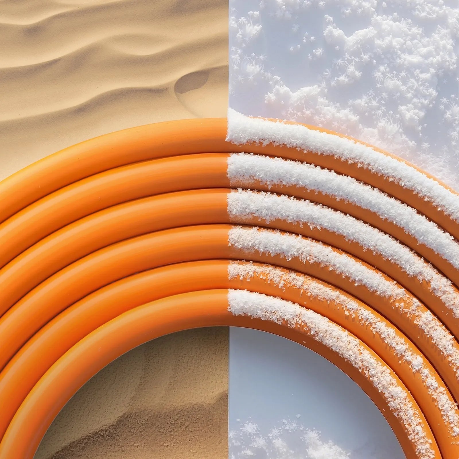 VEVOR 50 ft Dryer Extension Cord 3-Prong NEMA 10-30P to 10-30R Dryer Cord 30A