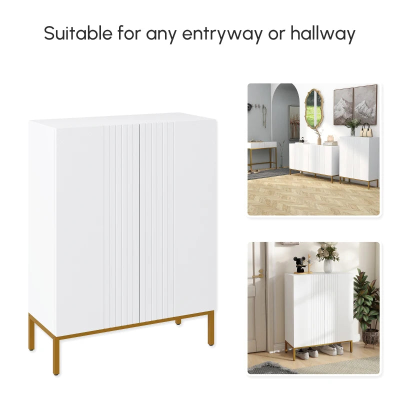 Shoe Storage Cabinet with 3 Flip Drawers, Narrow and Slim, 12 Pair of Shoes Organizer for Hallway, Entryway