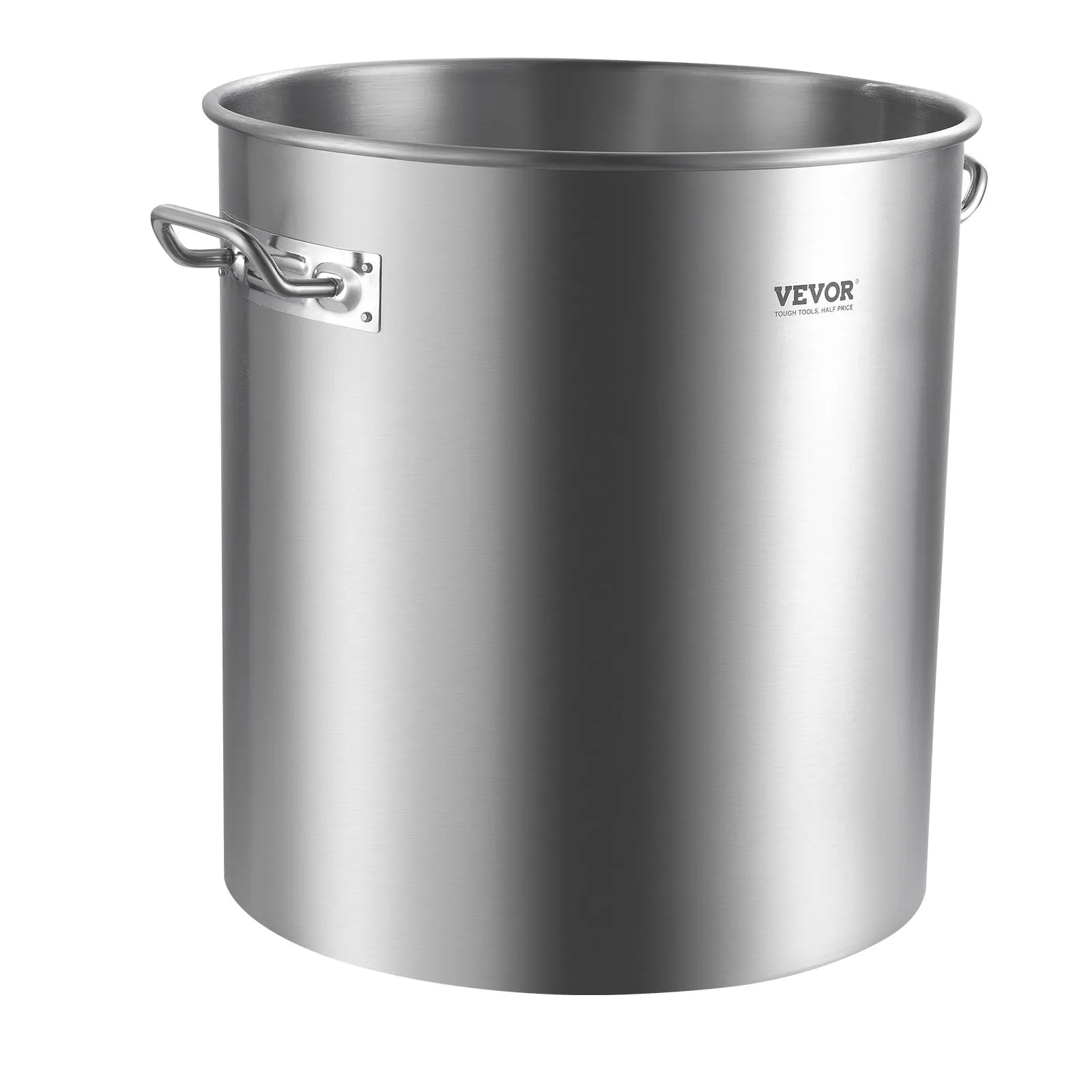 VEVOR 64QT Stainless Steel Stockpot Cooking Kitchen Sauce Pot with Basket Lid