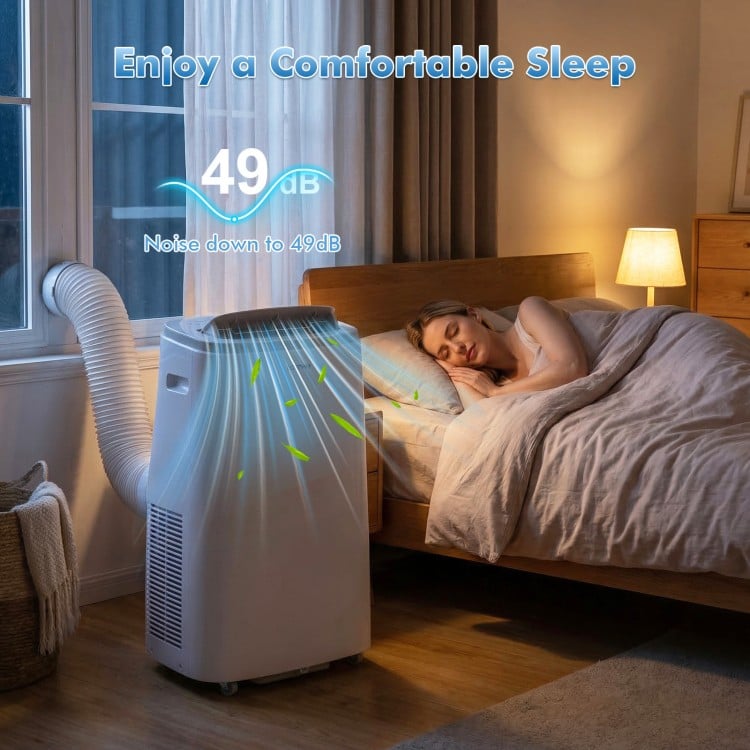15000 BTU Portable Air Conditioner with APP Control and Fan-White