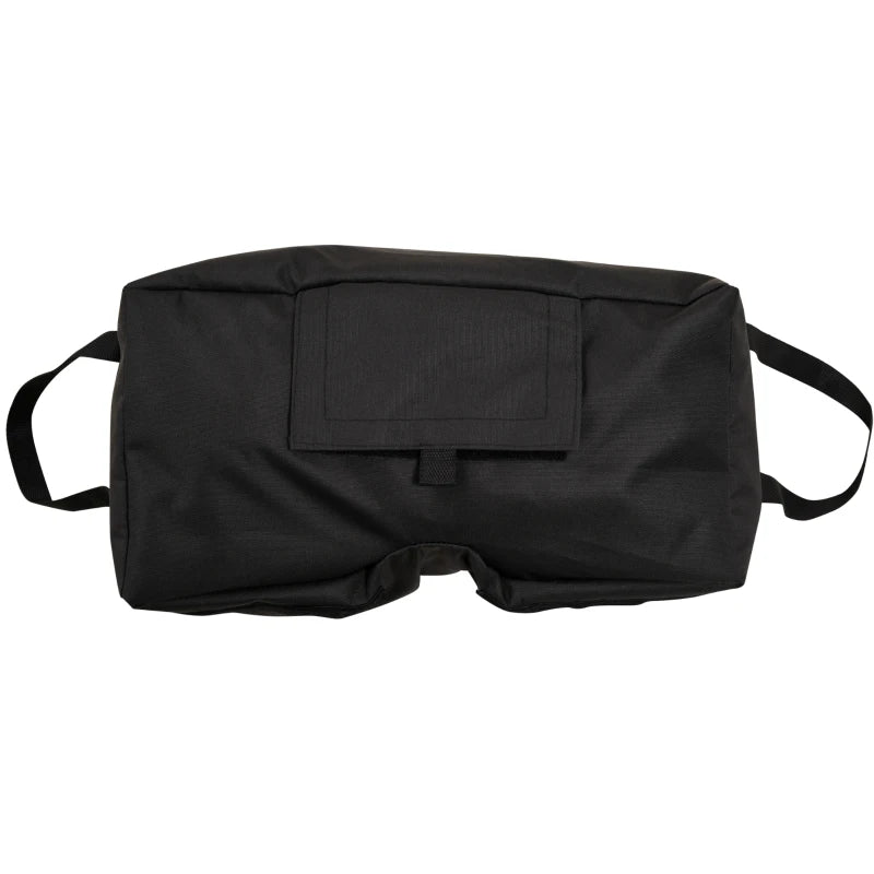 2pc Umbrella Base, Weight Bag, Garden Parasol Weight Base, Filled Sand Fits Most Umbrella w/ Scoop Up 55lbs, Black
